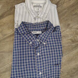 Mens Button Down Shirts sz L